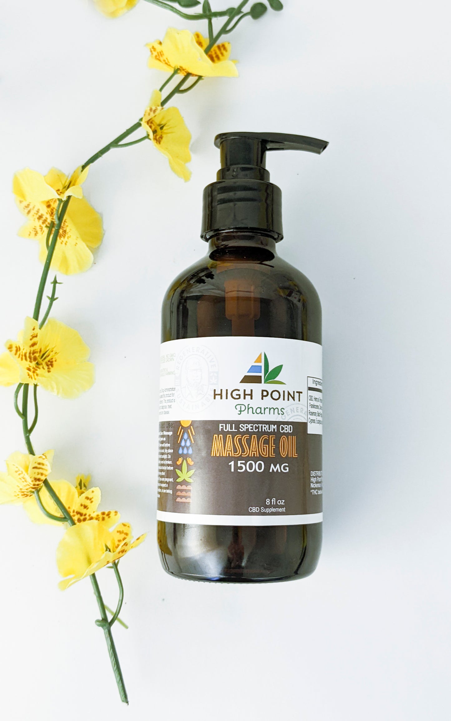 Massage Oil – Full Spectrum CBD 1500mg